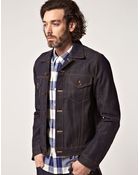 Edwin Edwin Buddy Slim Fit Denim Jacket - Lyst