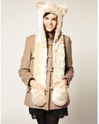 Spirit Hoods Spirithoods Snow Leopard Hood - Lyst