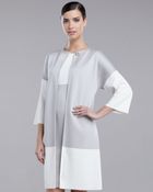 St. John Milano Colorblock Jacket - Lyst