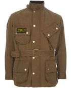 Barbour Belt Jacket - Lyst
