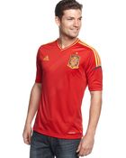 Adidas Spain Climacool Home Soccer Jersey - Lyst