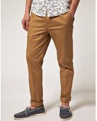 Asos Slim Fit Smart Trouser - Lyst