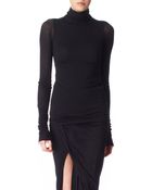 Rick Owens Fineknit Top - Lyst