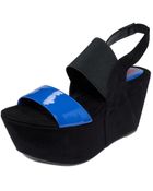 Kensie Marylynn Platform Wedge Sandals - Lyst