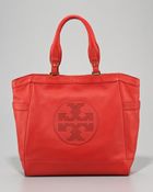 Tory Burch Kipp Pebbled Tote - Lyst