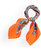 Hermes Coquilles Scarf - Lyst