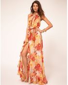 Miss Sixty Miss Sixty Floral Maxi Dress - Lyst