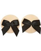 Bordelle Patent Leather Bow Nipplets Underwear - Lyst