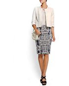 Mango Animal Print Tube Skirt - Lyst