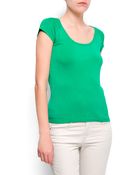 Mango Slimfit Jumper - Lyst