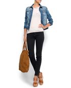 Mango Knit Short Sleeves Jumper - Lyst
