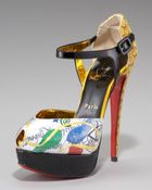 Christian Louboutin Trash Anklewrap Dorsay - Lyst