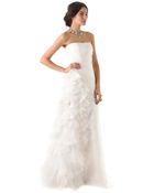 Reem Acra Simple Beauty Dress - Lyst