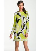 MICHAEL Michael Kors Print Shift Dress - Lyst