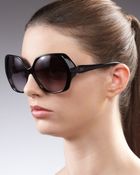 Diane von Furstenberg Alejandra Resin Sunglasses - Lyst