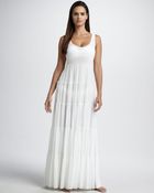 Jean Paul Gaultier Tiered Cover-up Maxi Dress - Lyst