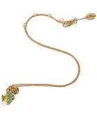 Juicy Couture Gold Tropical Fish Mini Wish Necklace - Lyst