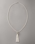 Lagos Tassel Pearl Necklace - Lyst