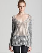 Helmut Lang Sweater Luminous V Neck - Lyst