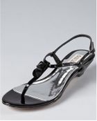 Badgley Mischka Sandals Zudora Mini Wedge - Lyst