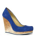 Luxury Rebel Wedges Selma Cork - Lyst
