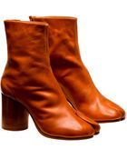 Maison Margiela Tabi Signature Leather Boots - Lyst