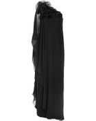 Notte By Marchesa One shoulder Silk chiffon Gown - Lyst