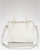 Pour La Victoire Satchel Roma Snake Embossed - Lyst