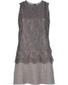 Dolce & Gabbana Lace Shift Dress - Lyst