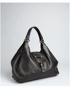 Gucci Black Leather Greenwich Medium Shoulder Bag - Lyst
