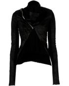 Rick Owens Leather Jacket - Lyst