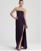 BCBGMAXAZRIA Gown Strapless Gown - Lyst
