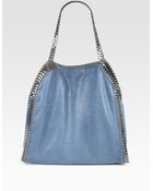 Stella McCartney Shaggy Deer Baby Falabella Shoulder Bag - Lyst