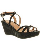 Office Wept Wedge Black Snake - Lyst