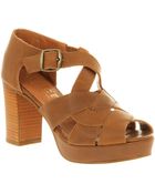 Office Village Life Tan Leather - Lyst