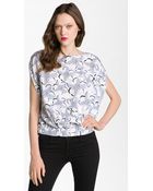 Diane von Furstenberg Tomori Silk Top - Lyst