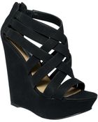 Steve Madden Xcess Platform Wedge Sandals - Lyst