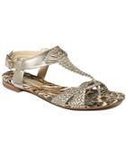 Enzo Angiolini Triton Flat Sandals - Lyst