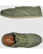Toms Canvas Espadrilles - Lyst