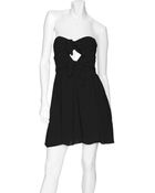 Elizabeth And James Strapless Knotted Dress - Lyst