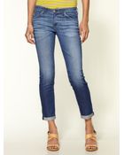 Ag Adriano Goldschmied The Stilt Roll Up Jeans - Lyst