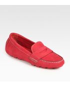 Cole Haan Air Sadie Leather Drivers - Lyst