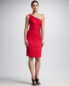 Ml Monique Lhuillier Folded Cocktail Dress - Lyst