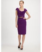 Donna Karan New York Cowl Dress - Lyst