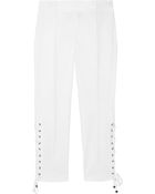 M Missoni Cropped Cotton Blend Pants - Lyst