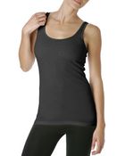 Michael Stars 2x1 Rib Boyfriend Tank - Lyst