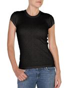 Michael Stars Shine Capsleeve Crew Neck Tee - Lyst
