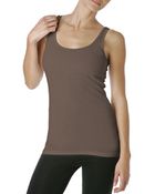 Michael Stars 2x1 Rib Boyfriend Tank - Lyst
