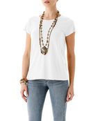 Michael Stars 60 Singles Short Sleeve Crew Neck Tee - Lyst
