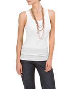 Michael Stars Supima Modal Long Boyfriend Tank - Lyst